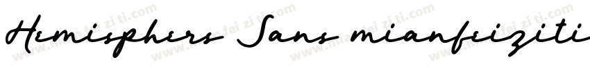 Hemisphers Sans_mianfeiziticom字体转换